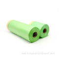 Portable car paint automotive masking film with tape